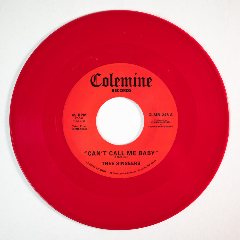 THEE SINSEERS - Can't Call Me Baby b/w Take A Chance [RELEASE DATE: 12/13/2024]