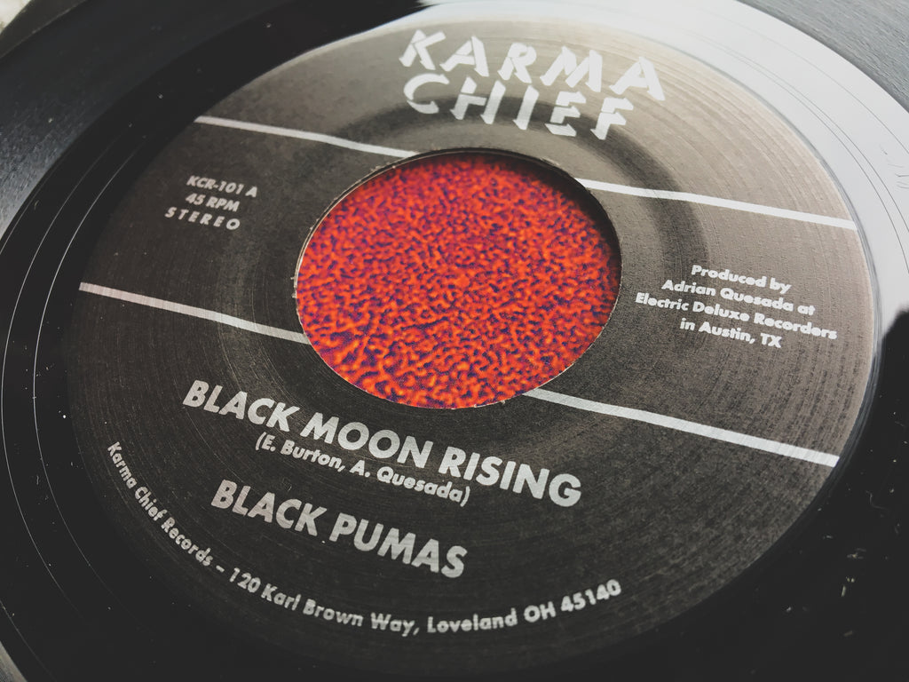 Black Pumas Brown Lava Colored Vinyls Records